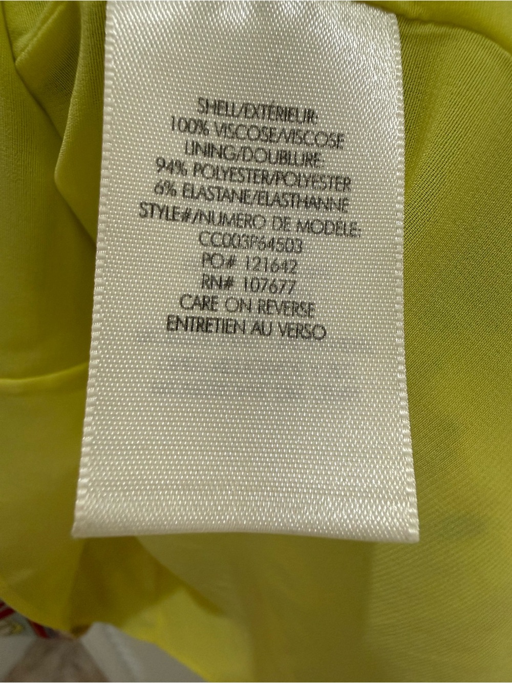 Alice + Olivia Yellow Floral Mini Dress - Picture 7 of 9